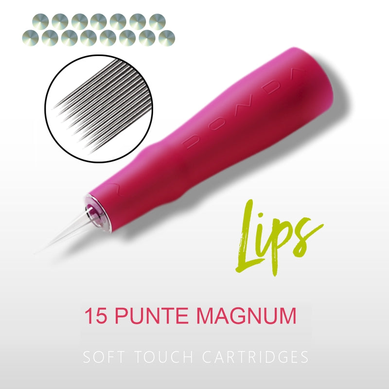 LIPS NEEDLES 15 TIPS MAGNUM