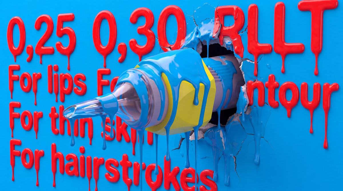 Cartridge 1 R.L. 0.35 Medium Taper