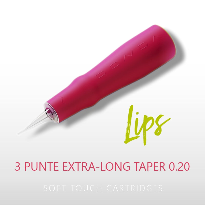 LIPS AGHI 3 PUNTE EXTRA-LONG TAPER 0.20