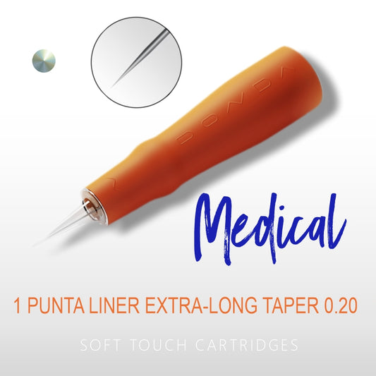 MEDICAL NEEDLES 1 TIP LINER EXTRA-LONG TAPER 0.20