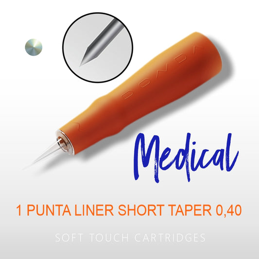 MEDICAL NEEDLES 1 TIP LINER SHORT TAPER 0.40