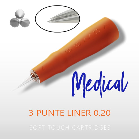 MEDICAL NEEDLES 3 TIPS LINER 0.20